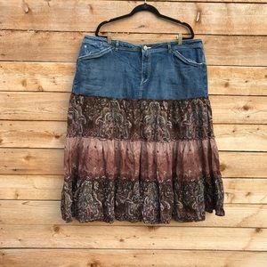 HippieChick Skirt Plus Size 24